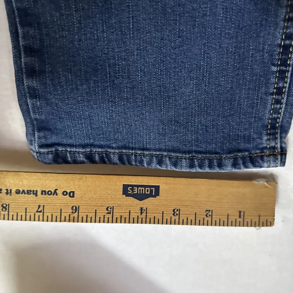 2 Blue Mountain Women's Relaxed Fit 5 Pocket Straight Leg Jeans Size 12